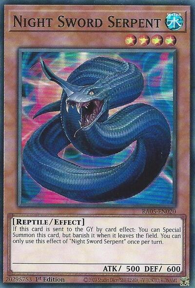Night Sword Serpent (Super Rare) [RA05-EN020-SuR]