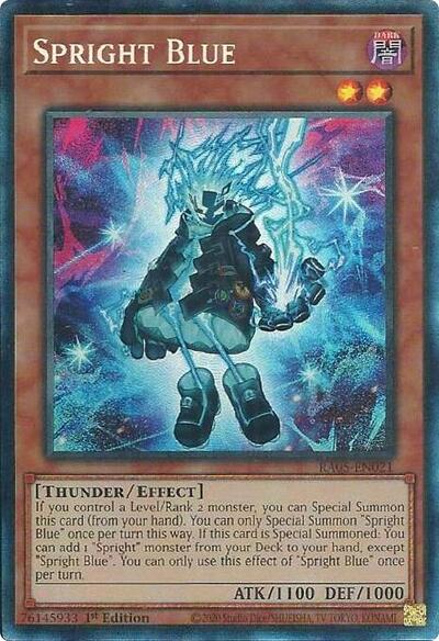 Spright Blue (Collector's Rare) [RA05-EN021-CR]