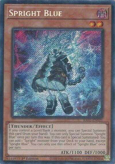 Spright Blue (Secret Rare) [RA05-EN021-SeR]