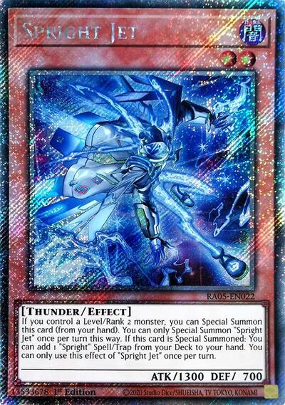 Spright Jet (Platinum Secret Rare) [RA05-EN022-PlSR]