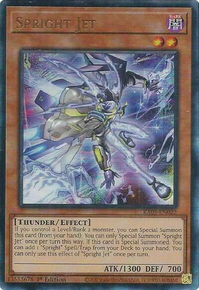 Spright Jet (Ultimate Rare) [RA05-EN022-UmR]