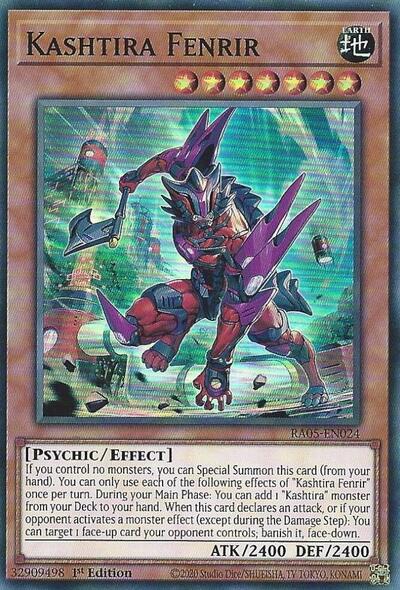 Kashtira Fenrir (Super Rare) [RA05-EN024-SuR]