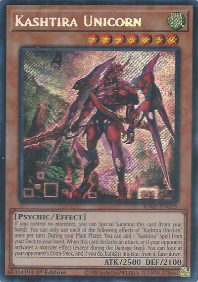 Kashtira Unicorn (Secret Rare) [RA05-EN025-SeR]