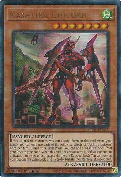 Kashtira Unicorn (Ultimate Rare) [RA05-EN025-UmR]