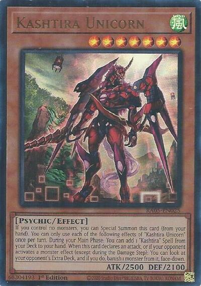 Kashtira Unicorn (Ultra Rare) [RA05-EN025-UR]