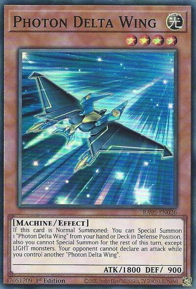 Photon Delta Wing (Super Rare) [RA05-EN026-SuR]