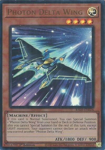 Photon Delta Wing (Ultra Rare) [RA05-EN026-UR]
