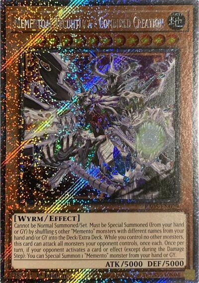 Mementoal Tecuhtlica - Combined Creation (Platinum Secret Rare) [RA05-EN029-PlSR]