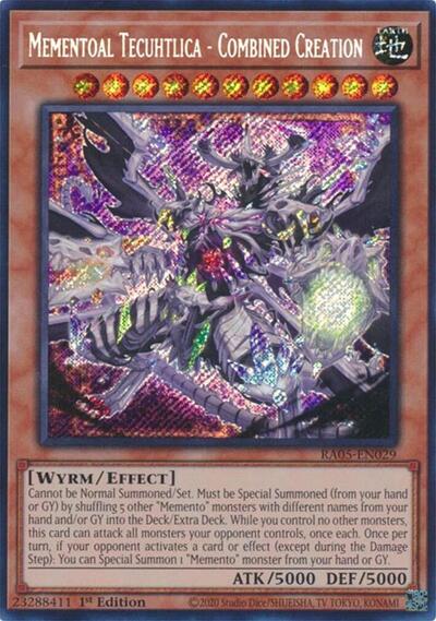 Mementoal Tecuhtlica - Combined Creation (Secret Rare) [RA05-EN029-SeR]