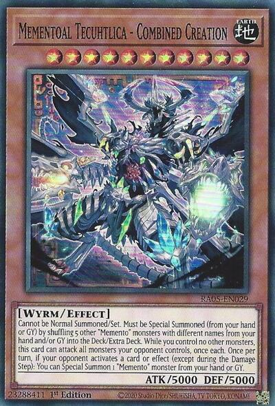 Mementoal Tecuhtlica - Combined Creation (Super Rare) [RA05-EN029-SuR]