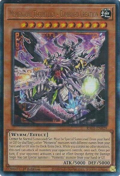 Mementoal Tecuhtlica - Combined Creation (Ultimate Rare) [RA05-EN029-UmR]