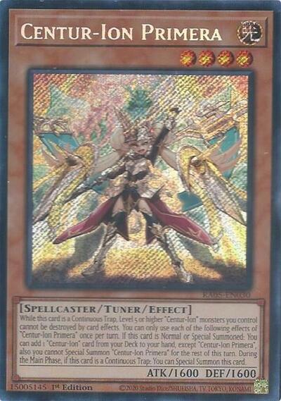 Centur-Ion Primera (Secret Rare) [RA05-EN030-SeR]