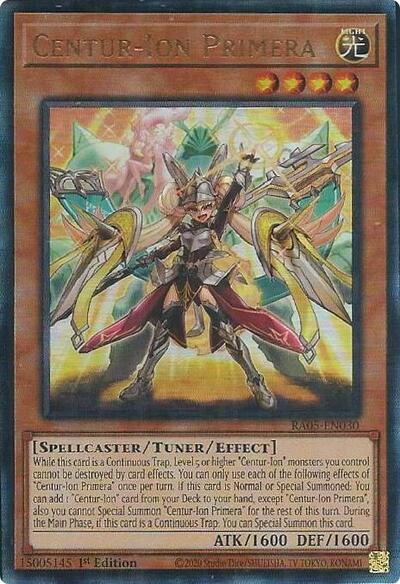 Centur-Ion Primera (Ultimate Rare) [RA05-EN030-UmR]