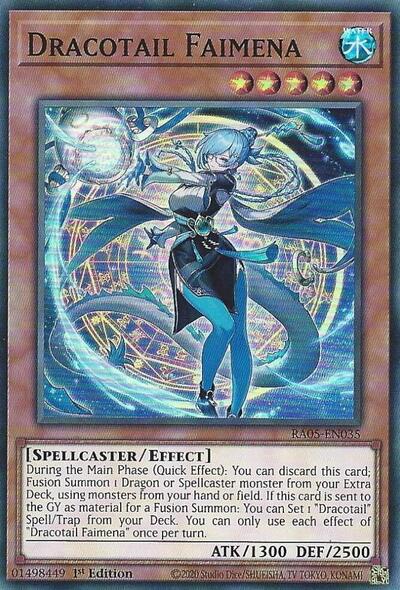 Dracotail Faimena (Super Rare) [RA05-EN035-SuR]