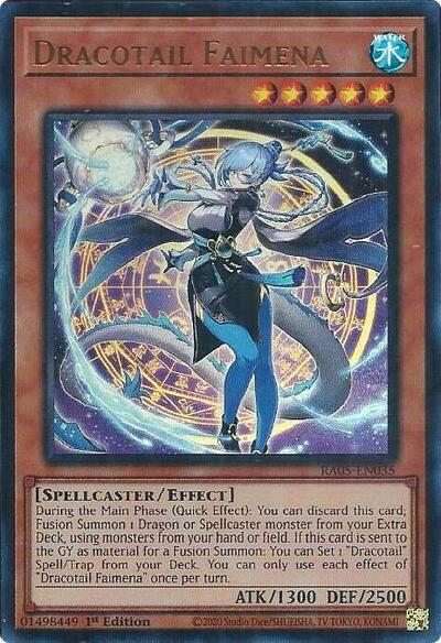 Dracotail Faimena (Ultra Rare) [RA05-EN035-UR]