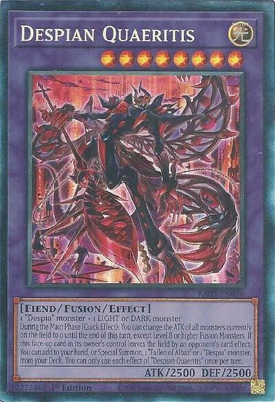 Despian Quaeritis (Collector's Rare) [RA05-EN036-CR]