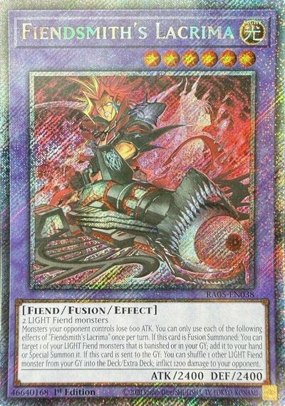 Fiendsmith's Lacrima (Platinum Secret Rare) [RA05-EN038-PlSR]