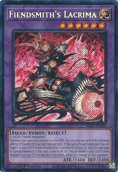Fiendsmith's Lacrima (Secret Rare) [RA05-EN038-SeR]