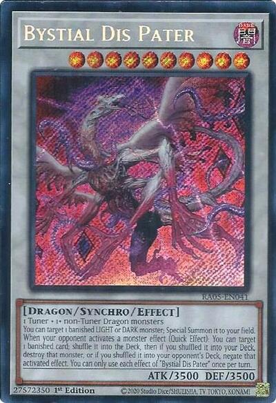 Bystial Dis Pater (Secret Rare) [RA05-EN041-SeR]