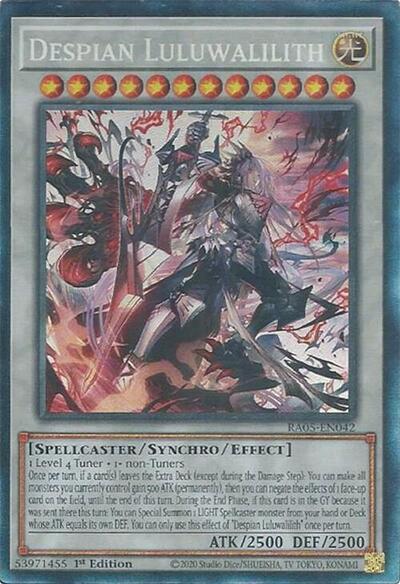 Despian Luluwalilith (Collector's Rare) [RA05-EN042-CR]