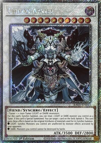 Chaos Angel (Platinum Secret Rare) [RA05-EN043-PlSR]