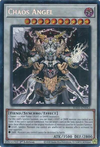 Chaos Angel (Secret Rare) [RA05-EN043-SeR]