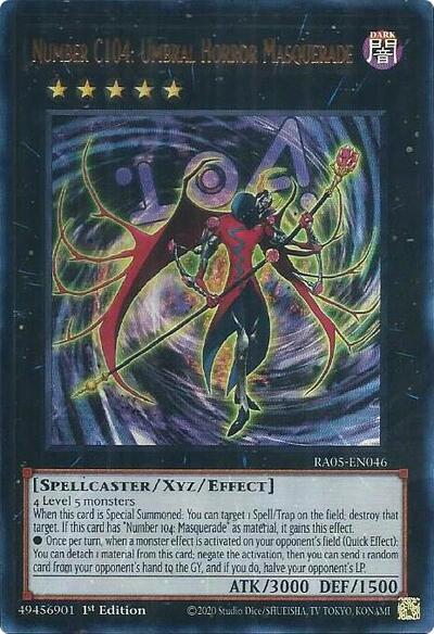 Number C104: Umbral Horror Masquerade (Ultra Rare) [RA05-EN046-UR]