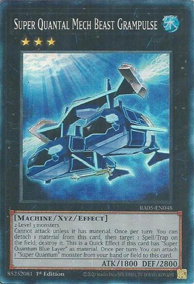 Super Quantal Mech Beast Grampulse (Collector's Rare) [RA05-EN048-CR]