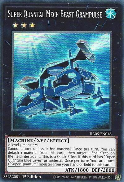 Super Quantal Mech Beast Grampulse (Super Rare) [RA05-EN048-SuR]