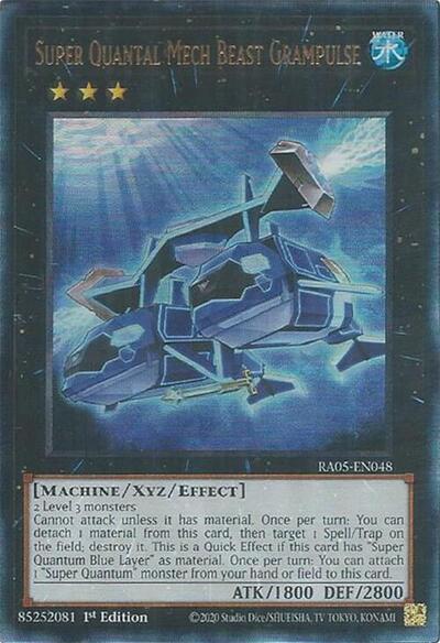 Super Quantal Mech Beast Grampulse (Ultimate Rare) [RA05-EN048-UmR]