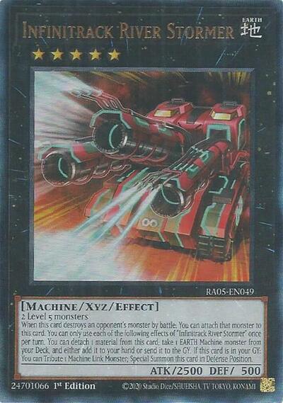 Infinitrack River Stormer (Ultimate Rare) [RA05-EN049-UmR]