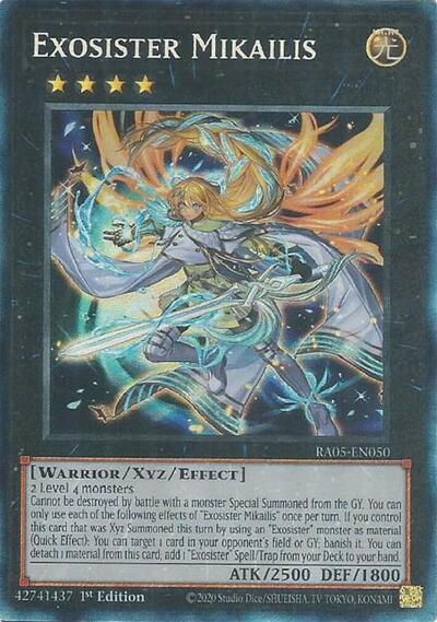 Exosister Mikailis (Collector's Rare) [RA05-EN050-CR]