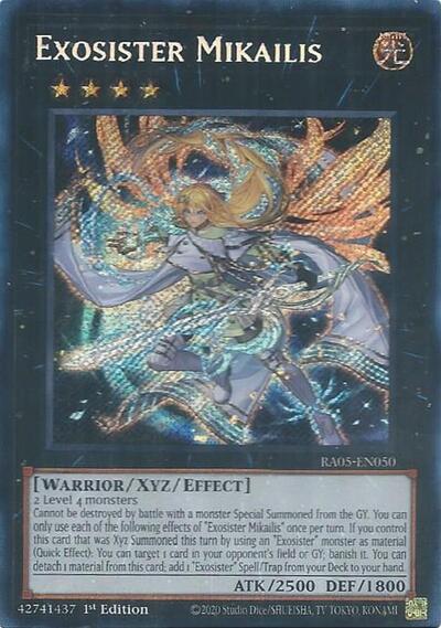 Exosister Mikailis (Secret Rare) [RA05-EN050-SeR]
