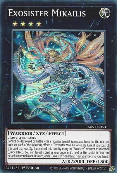 Exosister Mikailis (Super Rare) [RA05-EN050-SuR]