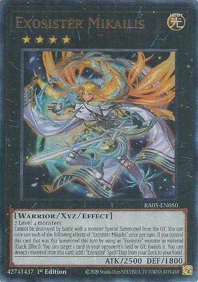 Exosister Mikailis (Ultimate Rare) [RA05-EN050-UmR]