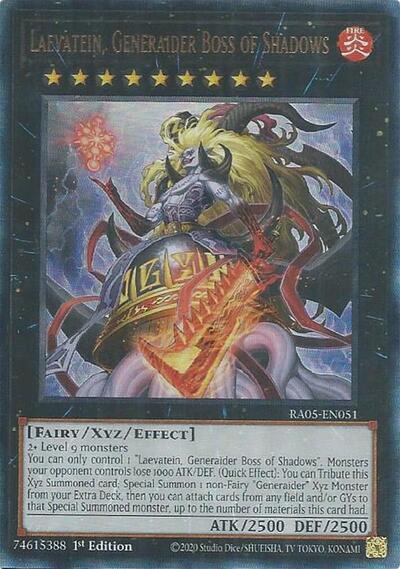 Laevatein, Generaider Boss of Shadows (Ultimate Rare) [RA05-EN051-UmR]