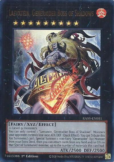 Laevatein, Generaider Boss of Shadows (Ultra Rare) [RA05-EN051-UR]