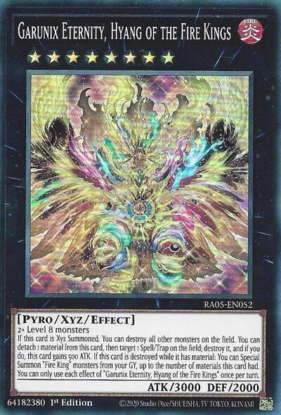 Garunix Eternity, Hyang of the Fire Kings (Super Rare) [RA05-EN052-SuR]