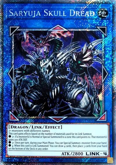 Saryuja Skull Dread (Platinum Secret Rare) [RA05-EN053-PlSR]