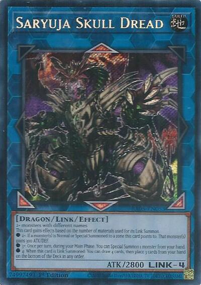 Saryuja Skull Dread (Secret Rare) [RA05-EN053-SeR]