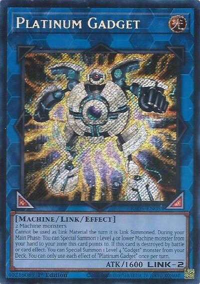 Platinum Gadget (Secret Rare) [RA05-EN054-SeR]