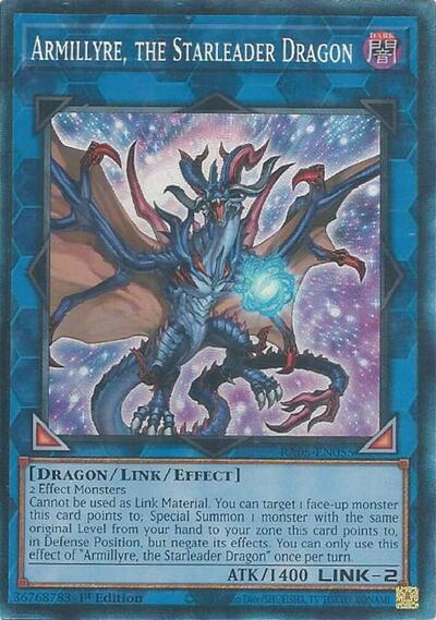 Armillyre, the Starleader Dragon (Collector's Rare) [RA05-EN055-CR]
