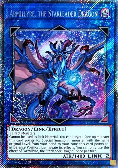 Armillyre, the Starleader Dragon (Platinum Secret Rare) [RA05-EN055-PlSR]