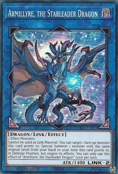 Armillyre, the Starleader Dragon (Super Rare) [RA05-EN055-SuR]