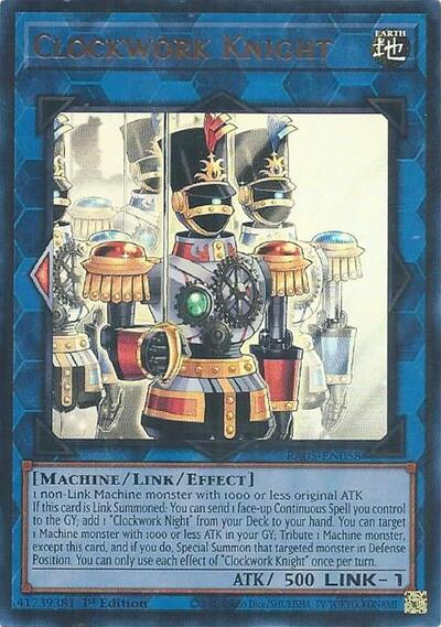 Clockwork Knight (Ultra Rare) [RA05-EN058-UR]