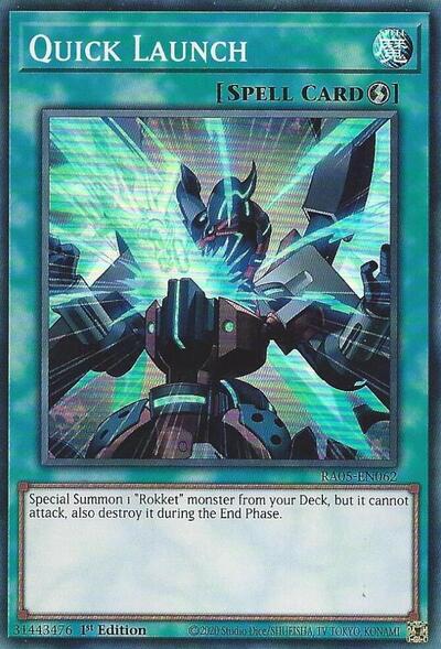 Quick Launch (Super Rare) [RA05-EN062-SuR]