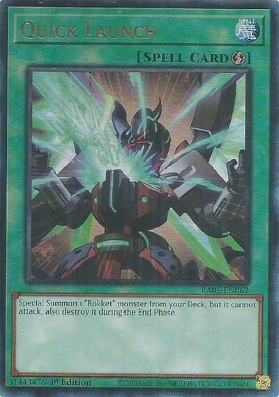 Quick Launch (Ultimate Rare) [RA05-EN062-UmR]