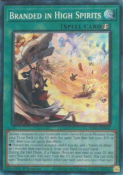 Branded in High Spirits (Collector's Rare) [RA05-EN067-CR]