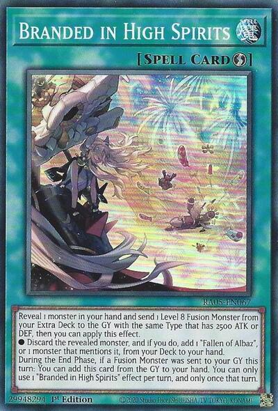 Branded in High Spirits (Super Rare) [RA05-EN067-SuR]