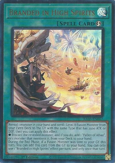 Branded in High Spirits (Ultra Rare) [RA05-EN067-UR]